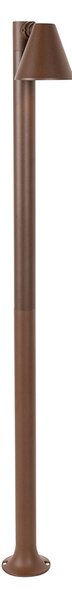 Stâlp modern pentru exterior maro ruginiu 100 cm IP44 reglabil - Ciara