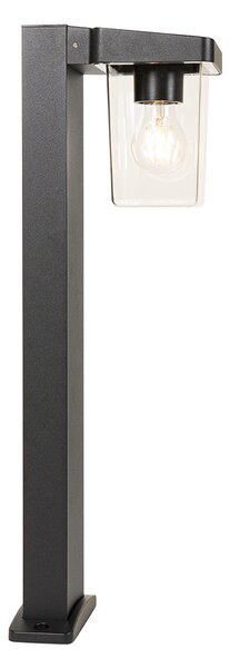 Lampă de podea modernă pentru exterior neagră 60 cm IP54 - Chimay