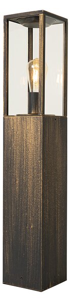 Lampă de podea vintage pentru exterior aur antic 80 cm IP44 - Charlois