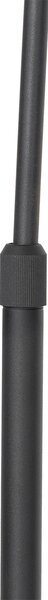 Lampa arcada moderna neagra cu sticla fumurie - Arc