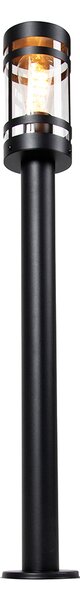 Lampă inteligentă de exterior neagră 80 cm IP44 incl. Wifi ST64 - Gleam