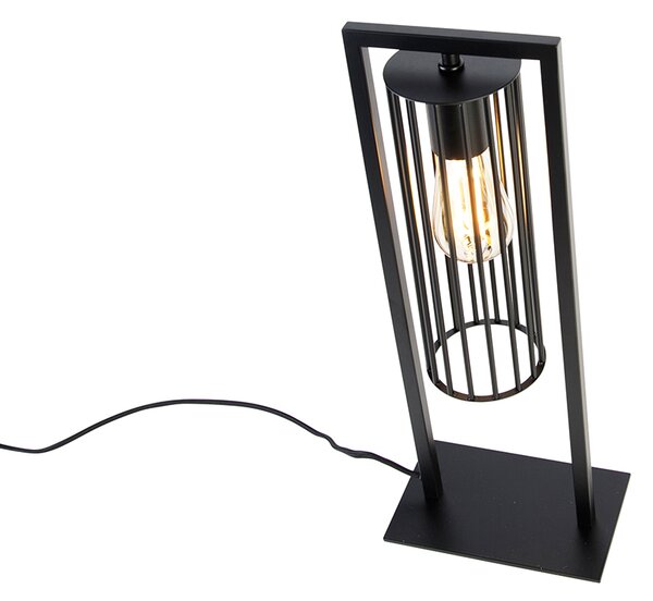 Lampă de masă inteligentă modernă neagră incl. Wifi ST64 - Balenco Wazo