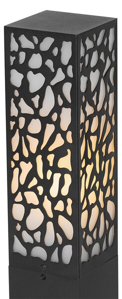 Stâlp modern pentru exterior negru 90 cm IP44 - Nicole