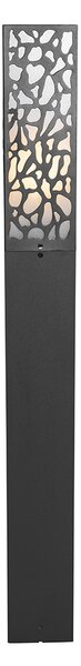 Stâlp modern pentru exterior negru 90 cm IP44 - Nicole