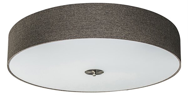 Plafoniera inteligentă taupe 70 cm cu 6 becuri WiFi A60 - Drum Jute