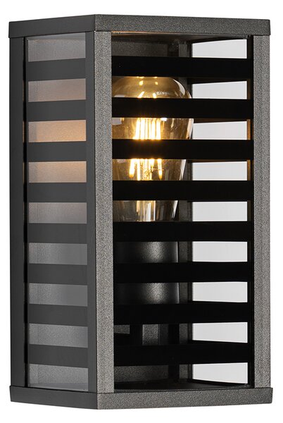 Lampa de perete exterioara moderna neagra 26 cm IP44 - Reims