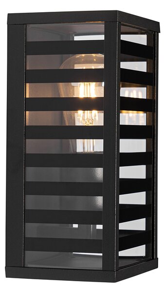 Lampa de perete exterioara moderna neagra 26 cm IP44 - Reims