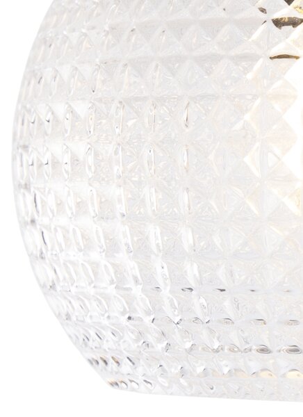 Plafoniera inteligentă Art Deco din alamă, inclusiv Wifi A60 - Sphere