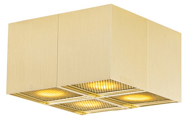 Spot de design auriu cu 4 lumini - Qubo Honey