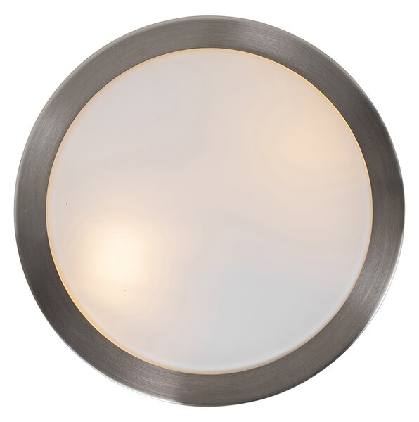 Plafonieră modernă pentru exterior din oțel 23 cm IP44 - Flavi