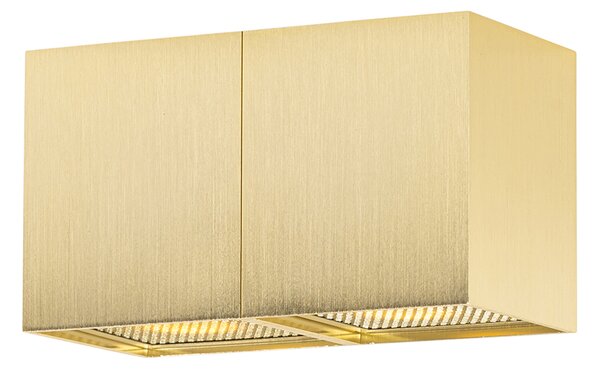 Spot de design auriu cu 2 lumini - Qubo Honey
