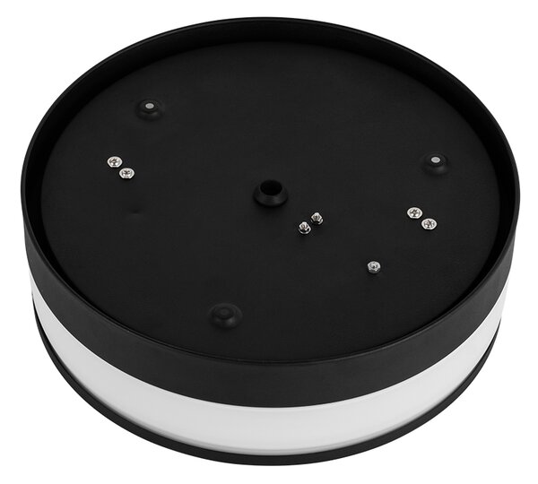 Plafoniera moderna pentru exterior neagra 28 cm IP44 - Flavi