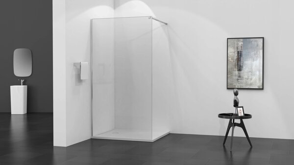Paravan de dus Mexen Kioto Walk-In 8mm, 30x200 cm, sticla transparenta, 800-030-000-00-00
