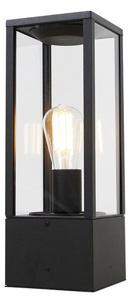 Lampă de exterior inteligentă cu stativ negru 40 cm inclusiv Wifi ST64 - Charlois