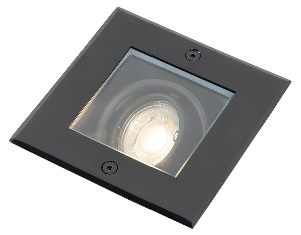 Spot modern de sol negru reglabil IP65 - Oneon
