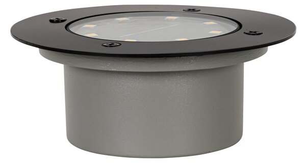 Spot modern pentru sol negru cu LED inclus IP65 solar - Terry