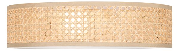 Plafoniera orientala din ratan 40 cm cu 3 lumini - Tromma