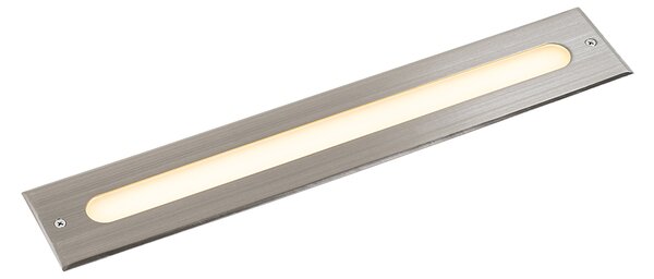Set de 2 spoturi moderne de sol din oțel 50 cm, inclusiv LED IP65 - Eline
