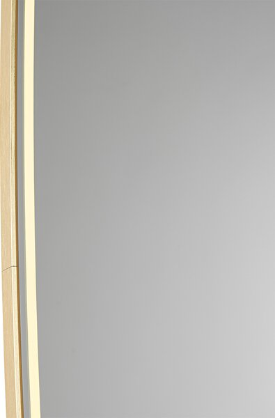 Oglinzi de baie moderne auriu incl. LED și dimmer tactil - Geraldien