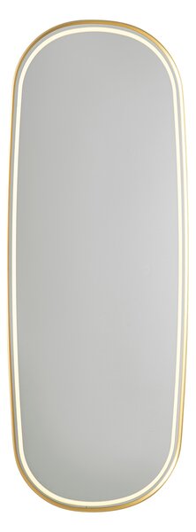 Oglinzi de baie moderne auriu incl. LED și dimmer tactil - Geraldien