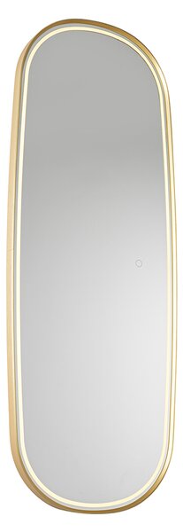 Oglinzi de baie moderne auriu incl. LED și dimmer tactil - Geraldien