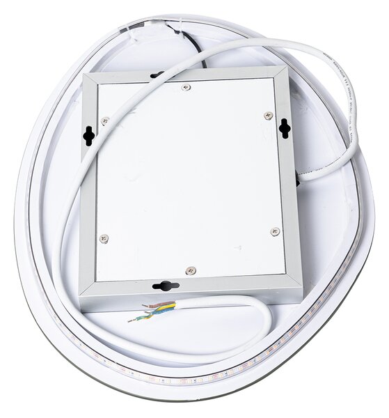 Oglinză de baie de design 40 cm cu LED IP44 - Biba