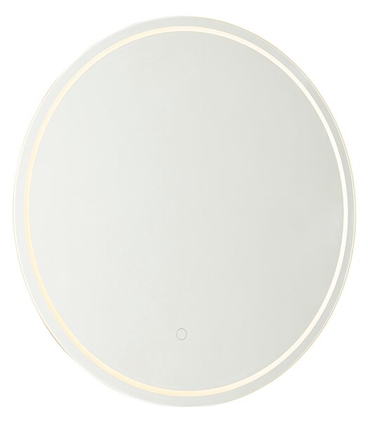 Oglinză modernă de baie 60 cm cu LED și dimmer tactil - Sebas