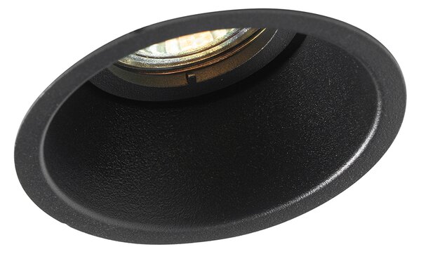 Spot integrat inteligent negru reglabil cu Wi-Fi GU10 - Alloy