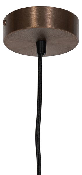 Lampă suspendată de design bronz închis - Tubo