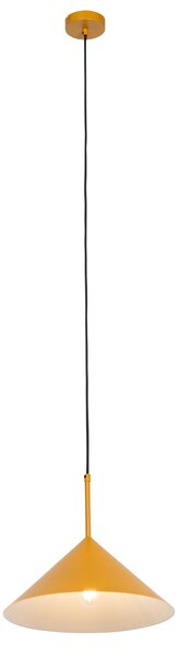 Lampă pendantă de design galbenă - Triangolo