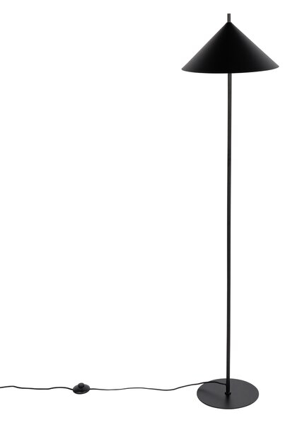 Lampa de podea de design neagră - Triangolo