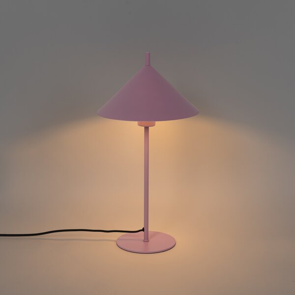 Lampă de masă de design roz - Triangolo