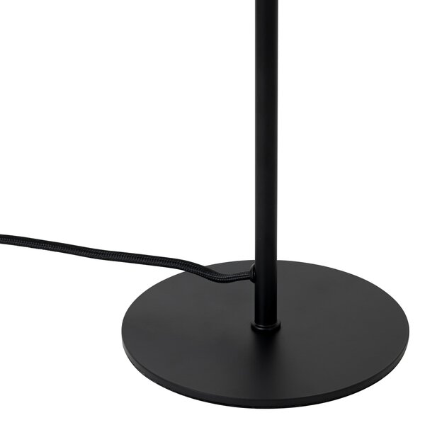 Lampă de masă de design neagră - Triangolo