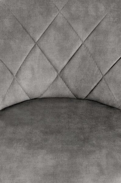 Scaun bar H101, gri, 47x45x106 cm