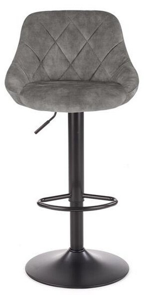 Scaun bar H101, gri, 47x45x106 cm