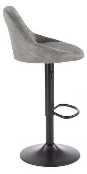 Scaun bar H101, gri, 47x45x106 cm