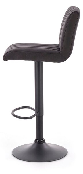 Scaun tapitat de bar H89, 41X48X88/64 CM