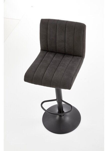 Scaun tapitat de bar H89, 41X48X88/64 CM