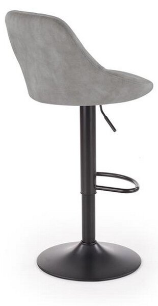 Scaun bar H101, gri, 47x45x106 cm
