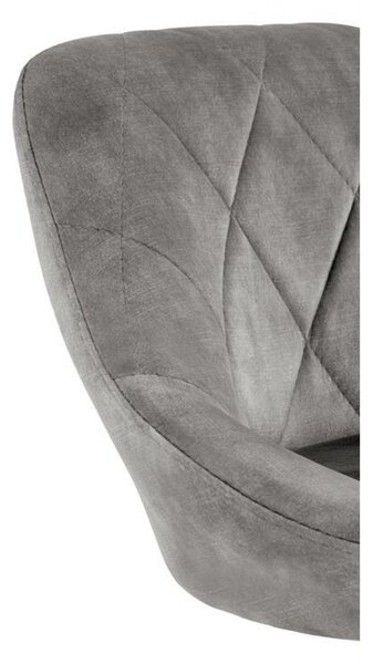 Scaun bar H101, gri, 47x45x106 cm