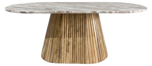 Masuta de cafea, Aithra, Natural, 60x120x45 cm