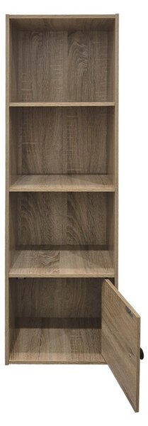 Biblioteca, Lenobia, Stejar, 24x30.5x95 cm
