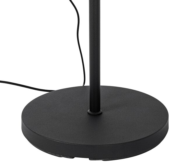 Lampă de podea industrială neagră 35 cm reglabilă - Hanze