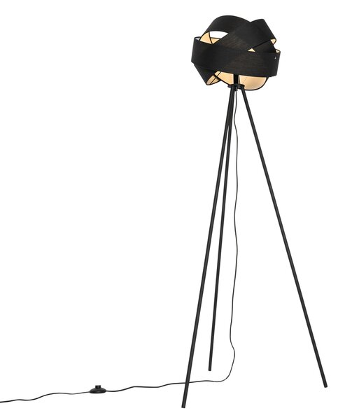 Lampa de podea modernă neagră - Cloth