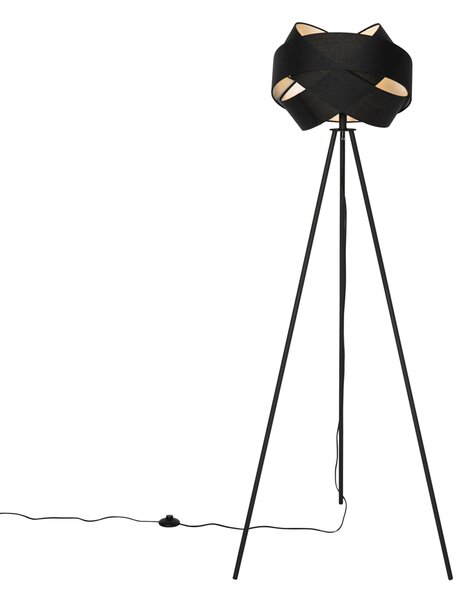 Lampa de podea modernă neagră - Cloth