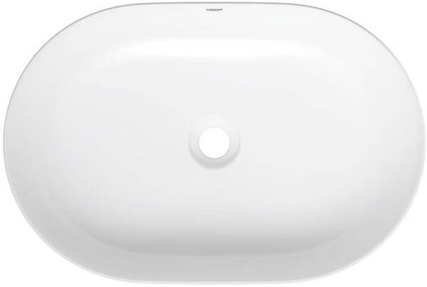 Grohe Essence lavoar 60x40 cm ovale de blat alb luciu 103563SH00