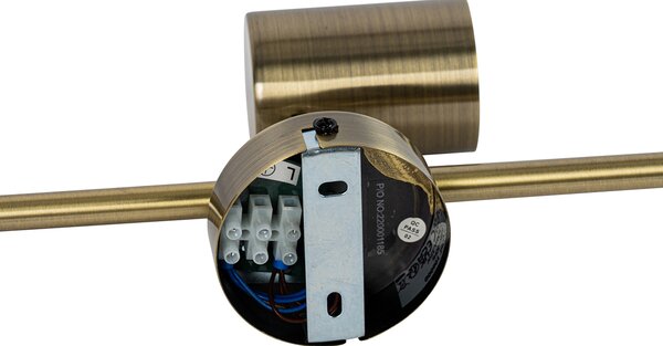 Spot modern bronz inclinabil 3 lumini - Jeana