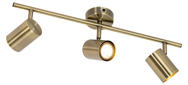 Spot modern bronz inclinabil 3 lumini - Jeana