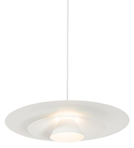 Lampă suspendată de design albă incluzând LED cu dimmer în 3 trepte - Pauline