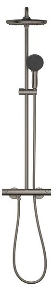 Grohe Vitalio Start Shower System set de duș perete cu termostat cu duș de ploaie Brushed Hard Graphite 26677AL1